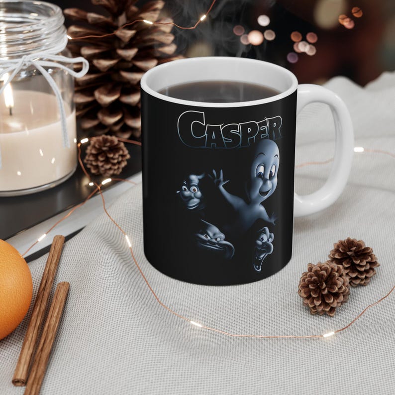 Casper the Friendly Ghost Mug - Spooky Halloween Drinkware image 2