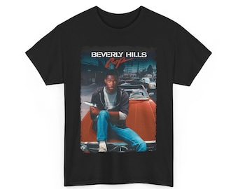 Beverly Hills Cop V2 Tshirt Vintage Natural Color Men's Tshirt DTG
