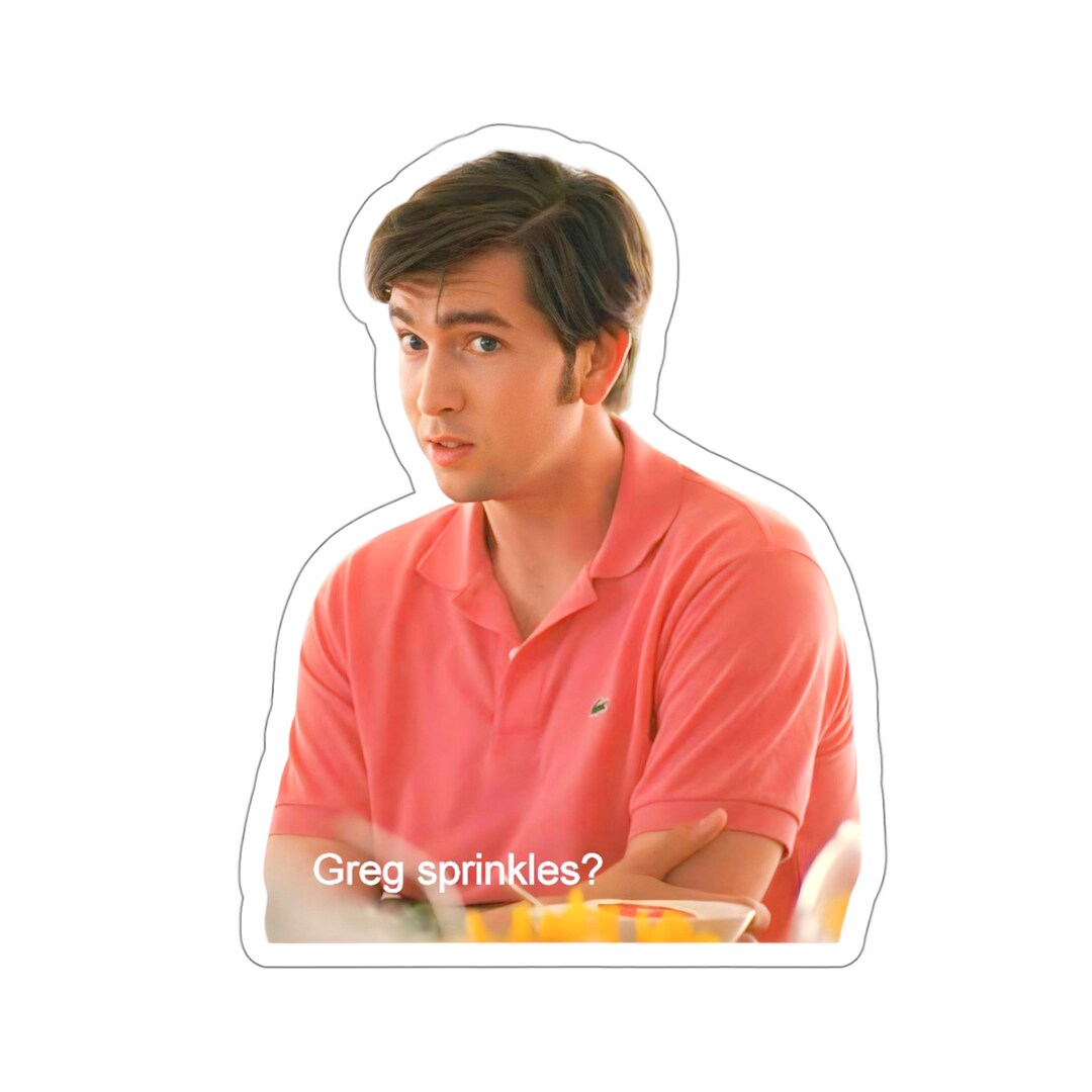 Greg's Sticker Greg Sprinkles Sticker - Etsy