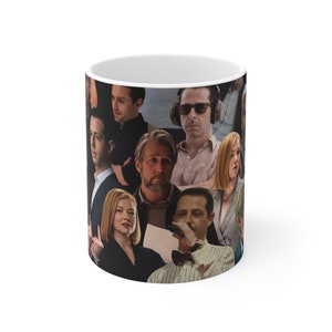 Succession Connor Shiv Roman Kendall Roy collage Mug 11oz