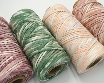 5mm String SUPER SOFT Hand Painted Macrame String/350 ft/Cotton String/Rope/Cord/Weaving Supplies/Bulk/DIY/Lots of Knots Canada