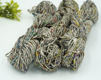 Recycled Newspaper Yarn/Vegan Yarn/Eco-friendly/Raw Edge Ribbons/Weaving/DIY Macrame/Art Yarn Supplies/Sustainable