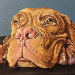Painted PAWtrait - Custom pet portrait