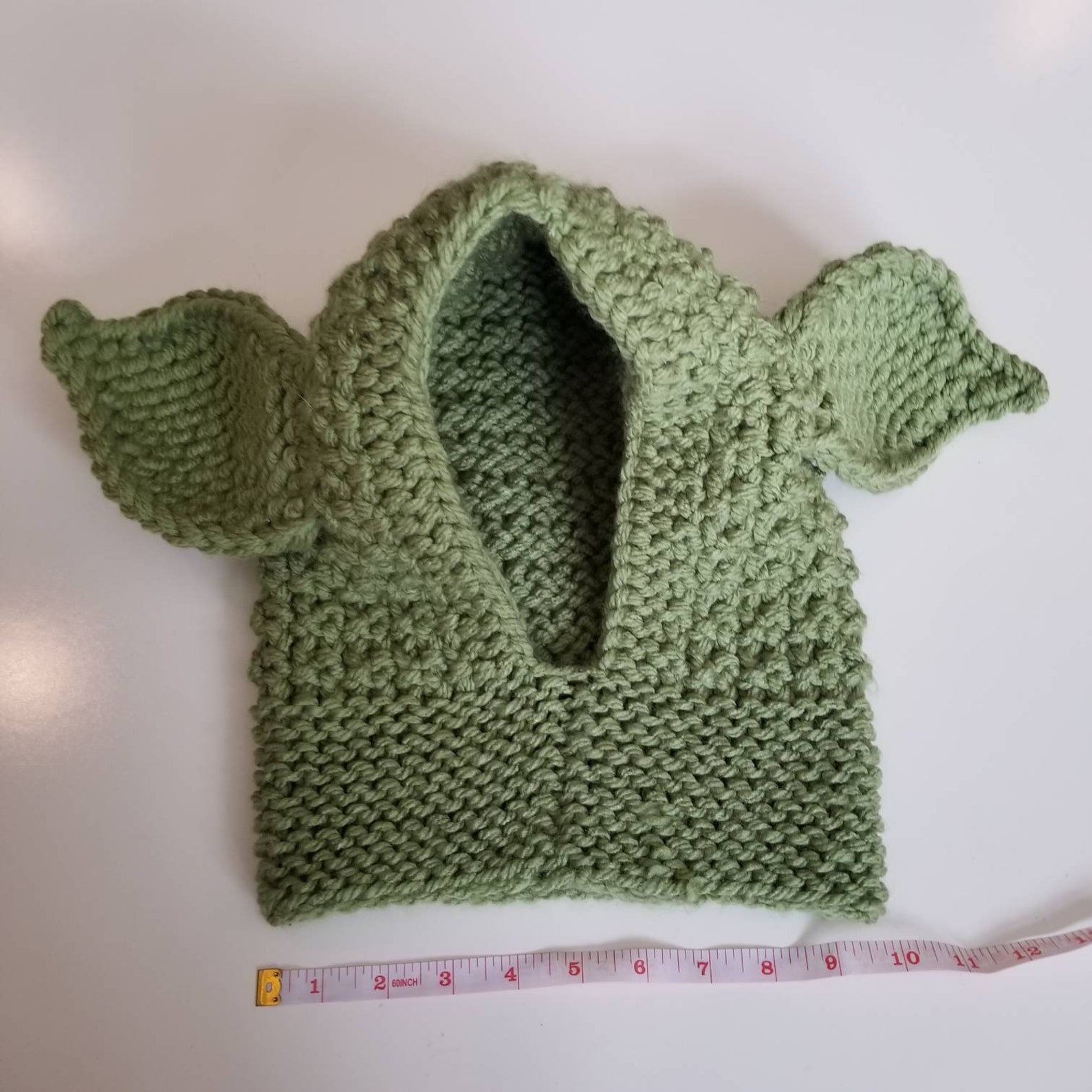 Yoda Hat / Yoda Costume / knitted Yoda Hat / Adult Yoda Hat Etsy