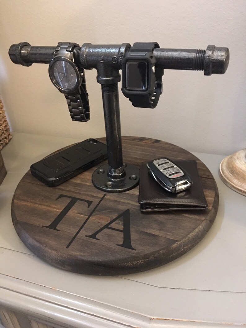 Watch Dock Industrial Pipe Holder Watch Stand for Men Watch Etsy