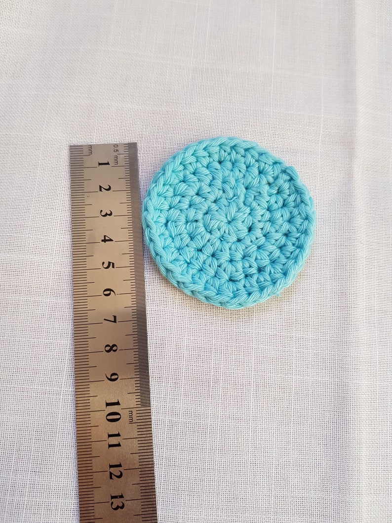 Crochet Cotton Makeup Remover Pads Exfoliating Pads Reusable Etsy