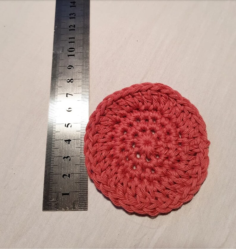 Crochet Cotton Makeup Remover Pads Exfoliating Pads Reusable Etsy
