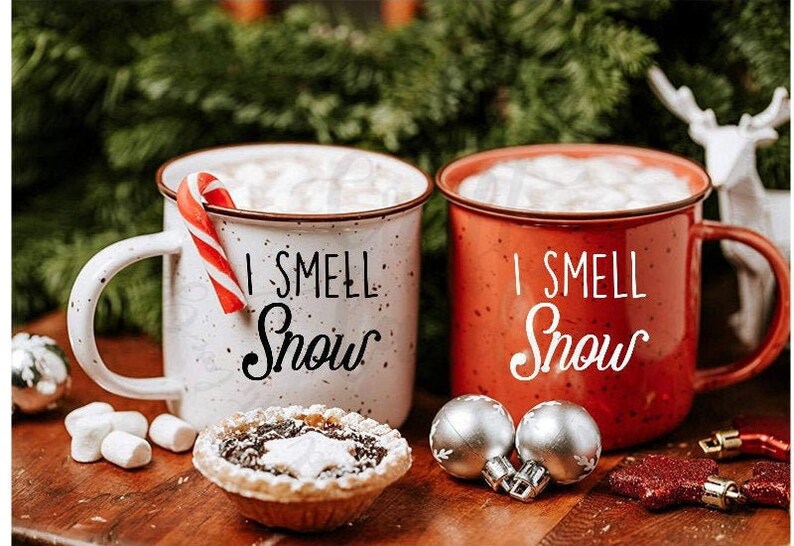 Download I smell snow digital file Svg Png Jpg snow Christmas | Etsy