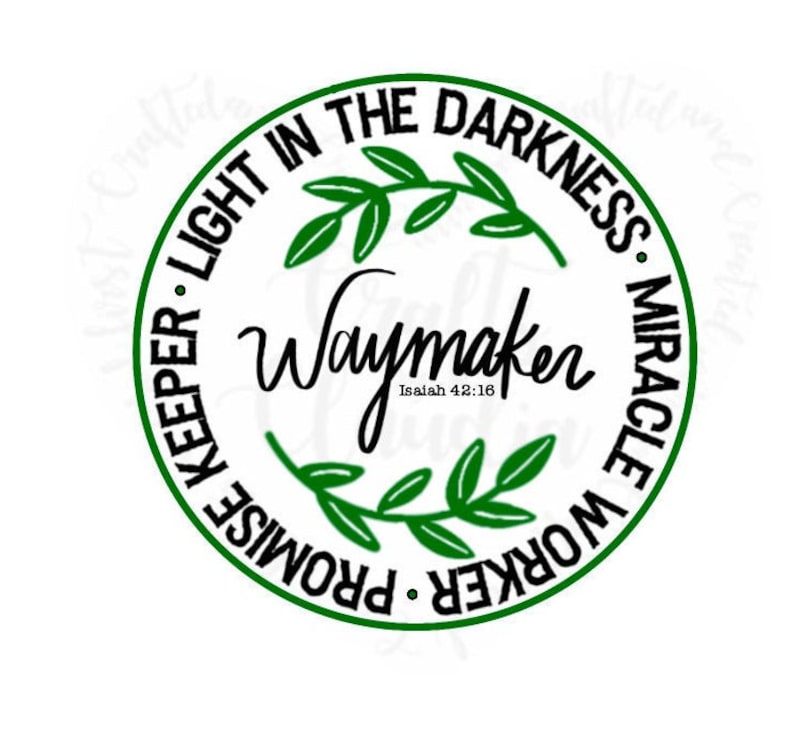 Free Free 211 Waymaker Svg File Free SVG PNG EPS DXF File