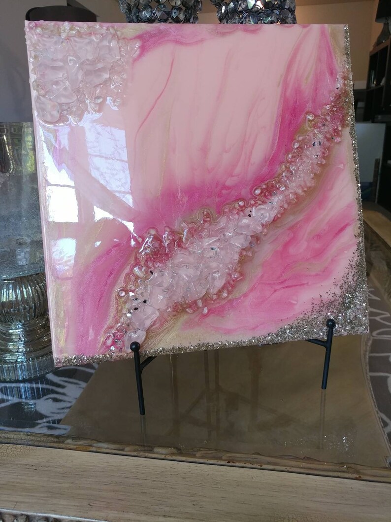 Resin Geode Geode Wall Art Abstract Art Geode Art Geode Etsy