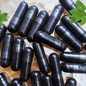 100% Pure Organic Black Seed Black Cumin (Nigella Sativa). 100 Capsules Zero Fillers, Organic Herbs   Digestive Aids
