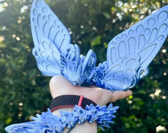 Articulated Butterfly Dragon | 3D Printed Fantasy Fidget Toy