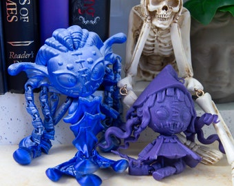 Articulated Creepy Stuffed Dolls: Macabre Playthings for the Fantasy Lover