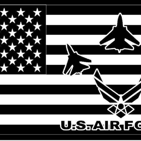 American Flag U.S. Air force Design File