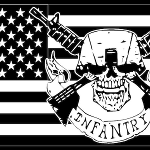 American Flag Infantry Design File