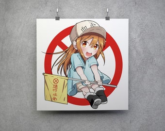 Hataraku Saibou/cells at Work Platelets/platelet Chan - Etsy Canada Hataraku Saibou/cells at Work Platelets/platelet Chan - Etsy Canada
