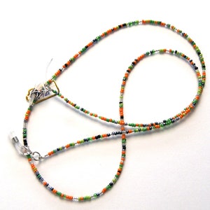 Brillenkette bunte Saatperlen Brillenkette