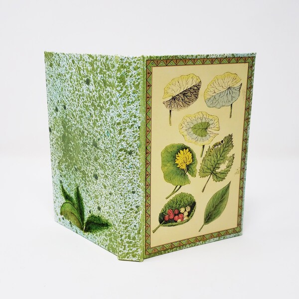 primary writing paper with dotted lines Floral Emblems V - Lined Paper / Writing Journal / Hand Bound Journal / Hand Sewn Book / Red Dot Books