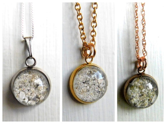 Oval round Bubble Ash Necklace Jewelry Urn Necklace Cremation Necklace Cremation Jewelry Silver Gold Rose Gold Etsy