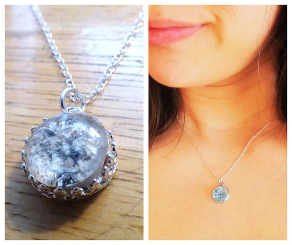 February Birthstone Necklace 2pc Set One for Child One for 18/" Doll