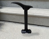 Vintage Cobbler 39 s Shoe Last, Cast Iron, Shoemaker Iron, Cobbler 39 s Anvil, Antique Iron Shoe Mold, Metal Shoe Stand, Steampunk Supply