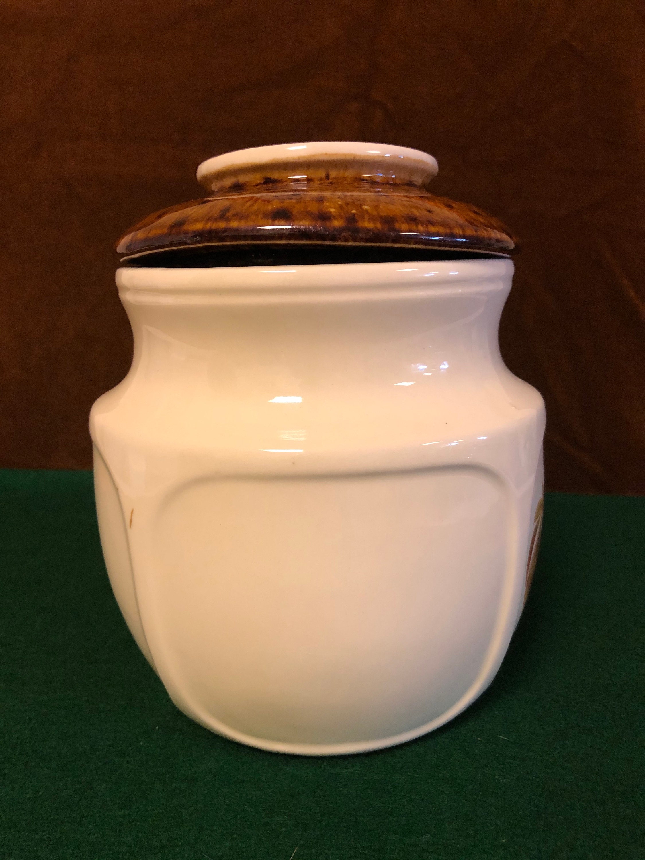 Vintage Mccoy Cookie Jar Fruit Festival Jar Mccoy Pottery Etsy