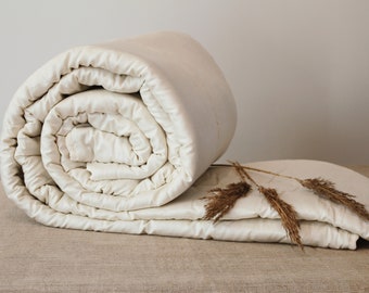 Wool comforter, All Seasons, Full size (80x80")