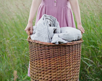 Linen duvet cover 260x220 cm. 100% softened linen.