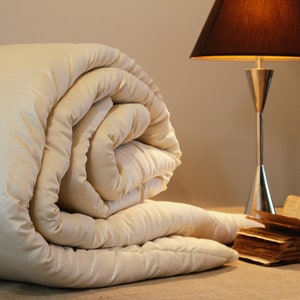 Bettdecke aus Wolle für Winter, 200x200 cm Bild 2