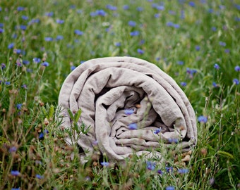 Leinen Bettwäsche, Leinenbezug, 240x220 cm