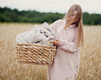 Linen duvet cover 135x200 cm. 100% softened linen.