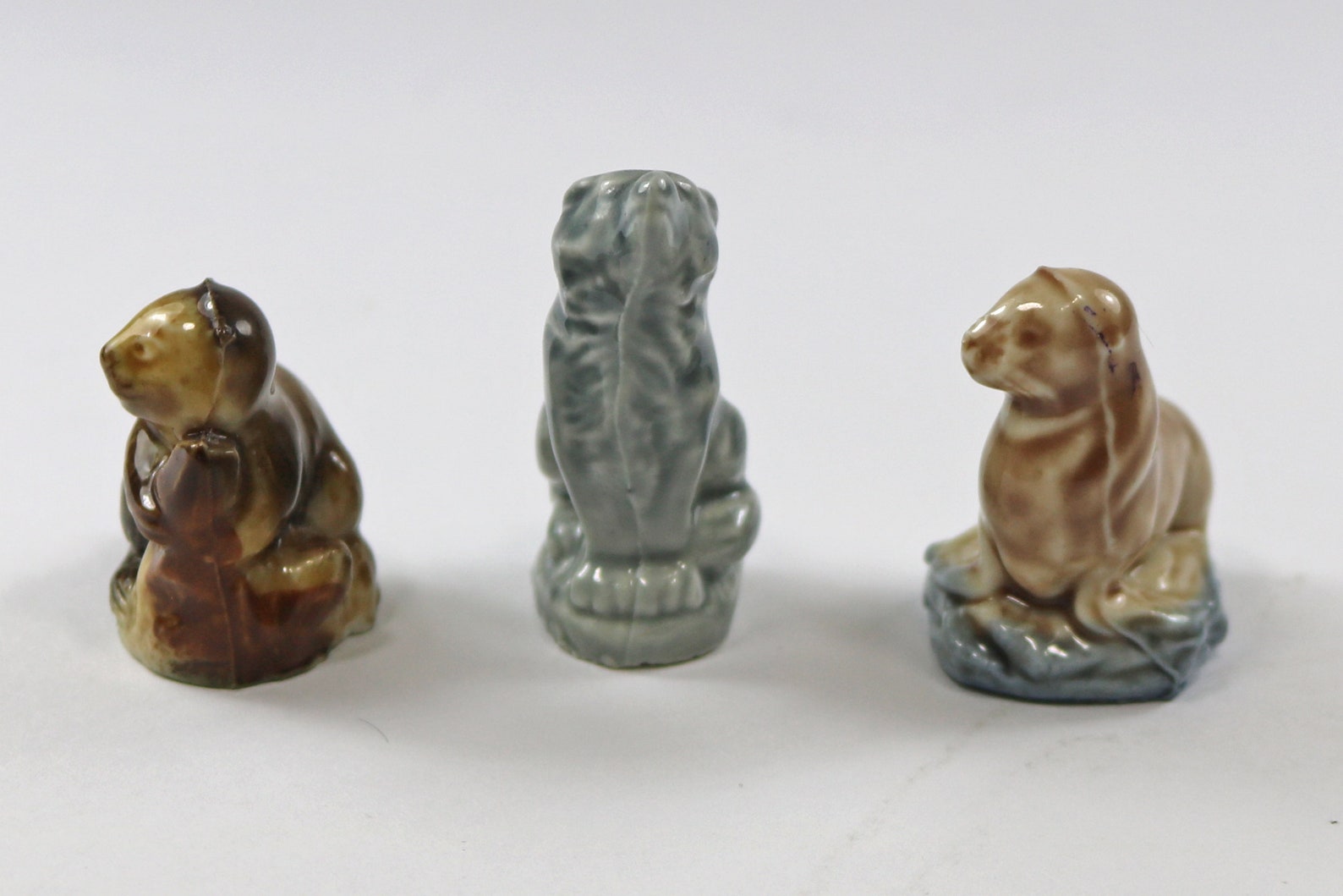 Wade England UK Miniature Vintage Animal Figurines Porcelain Etsy