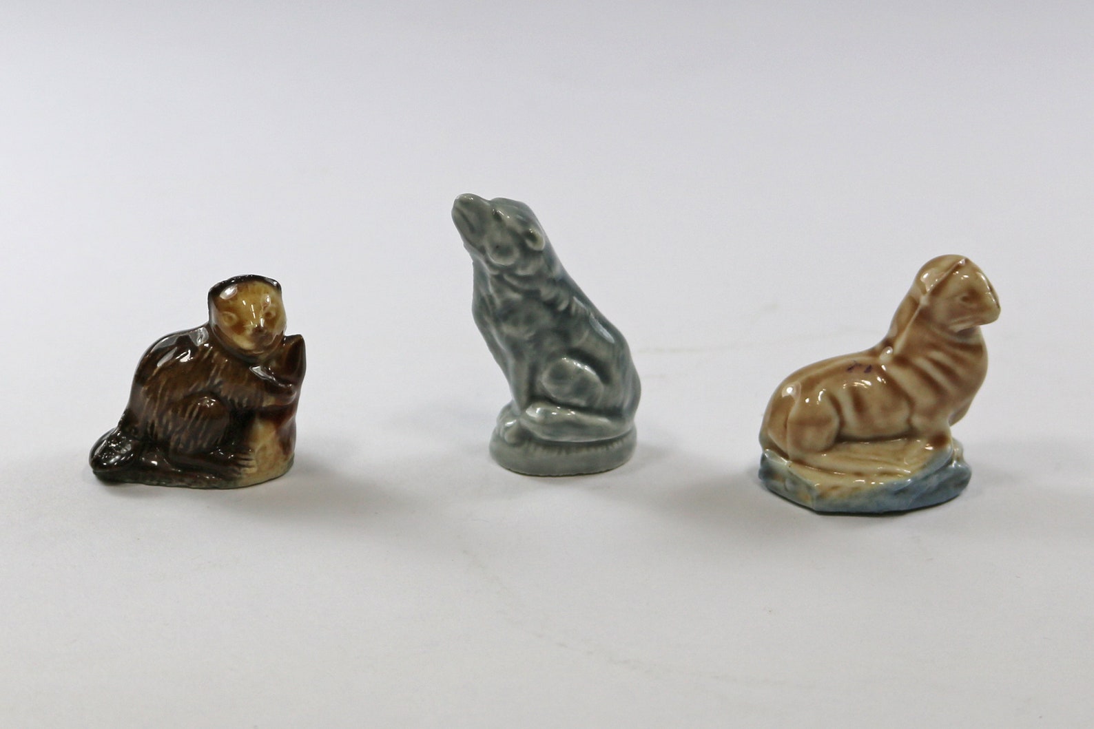 Wade England UK Miniature Vintage Animal Figurines Porcelain Etsy