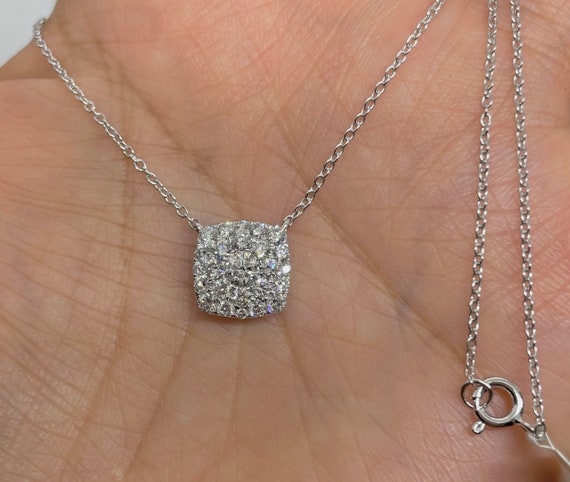Square Diamond Necklace set | Wear A Billion