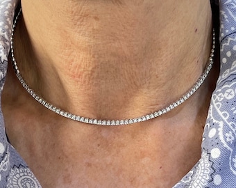 Diamond Choker - Etsy Australia