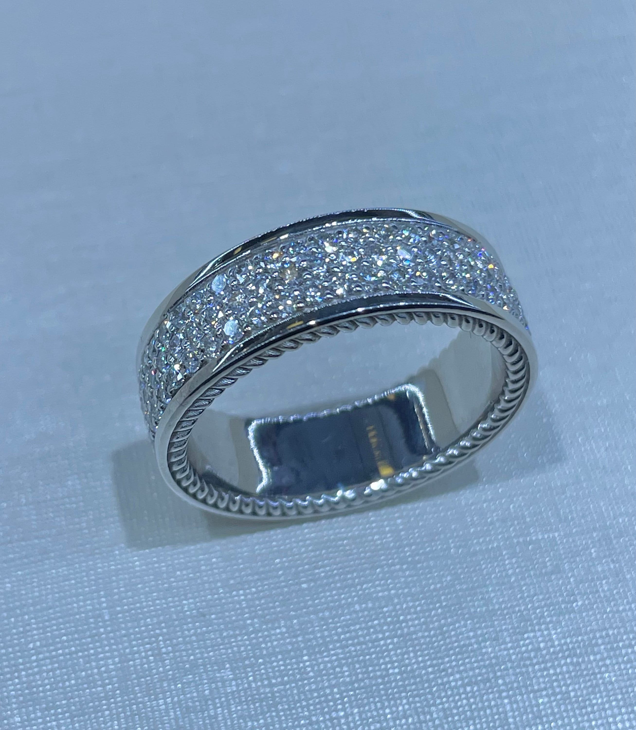 Pear Sapphire & Tapered Baguette Diamond Ring — William Travis Jewelry