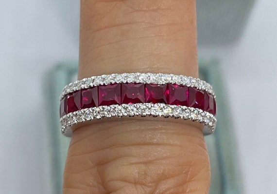 Ruby Wings | Antique Old European Diamond & Ruby Engagement Ring –  Erstwhile Jewelry