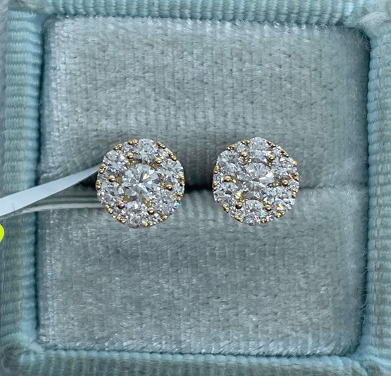 Buy Heart Shape Diamond Stud Earrings Online | Best Valentine's Gift |  Affordable Real Diamond Earrings | Ella Stein – Ella Stein