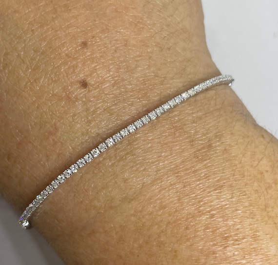 Sparkling Heart Tennis Bracelet | Sterling silver | Pandora Canada