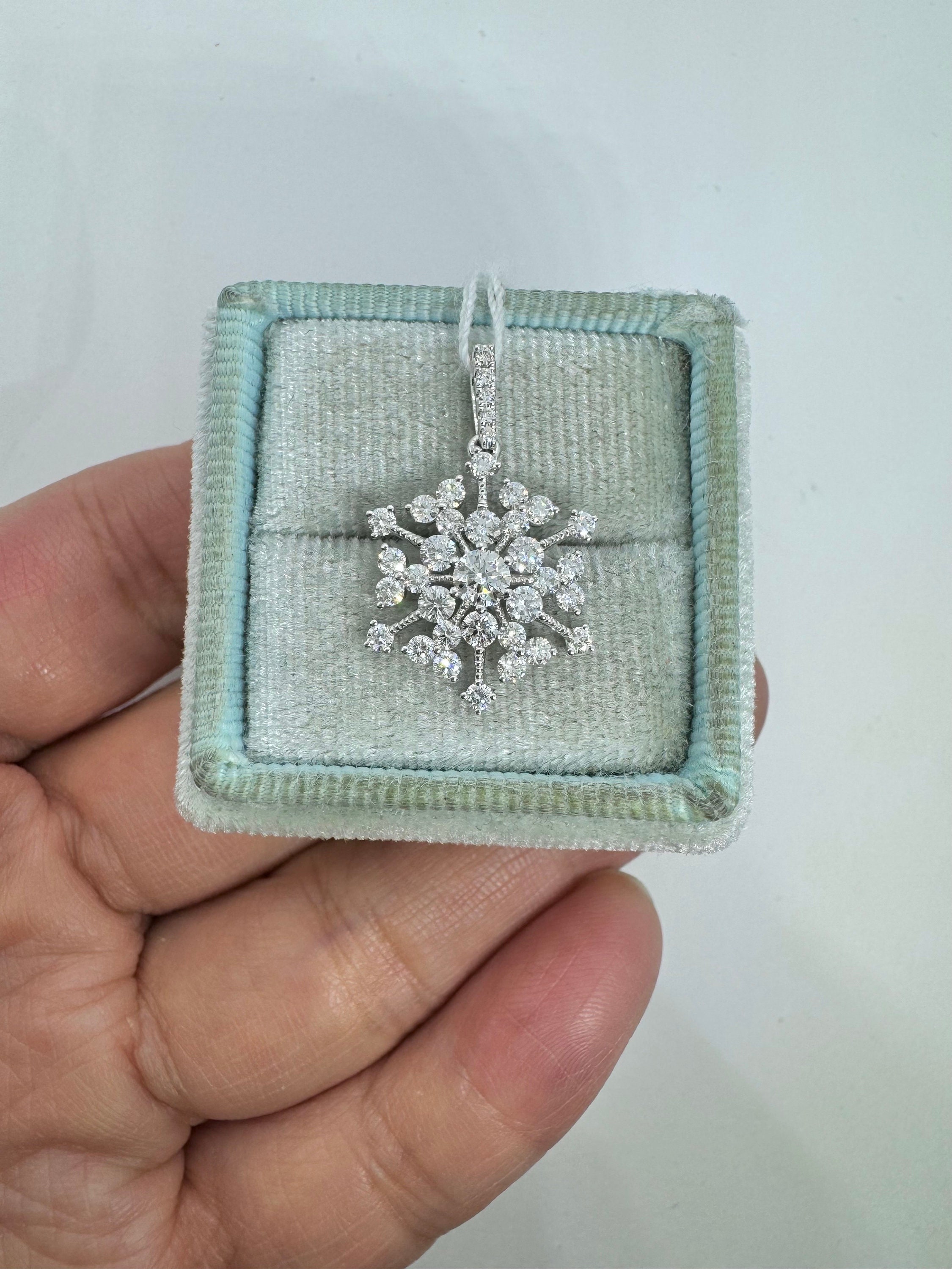 【楽天市場】ダイヤモンド 0.18ct スノー ネックレス Brilliant Snow 18金 K18 18K 10金 K10 10K | 雪の結晶  フローズン ダイヤ ジュエリー アクセサリー ホワイトゴールド ピンクゴールド イエローゴールド レディース プレゼント 記念日 誕生日 金属 