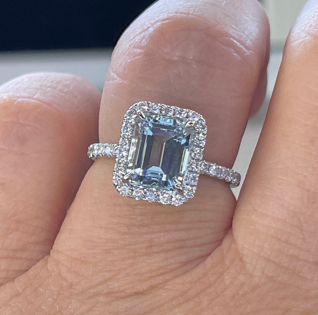 23日限定エメラルドカット　大粒アクアマリン　2ct ホワイトゴールドリング il_1080xN.3397940538_bz2x.jpg