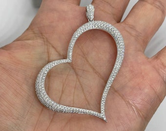 ネックレス・チョーカー Big Melting Heart Pendant (Silver) il_340x270.3813919705_jq2g.jpg