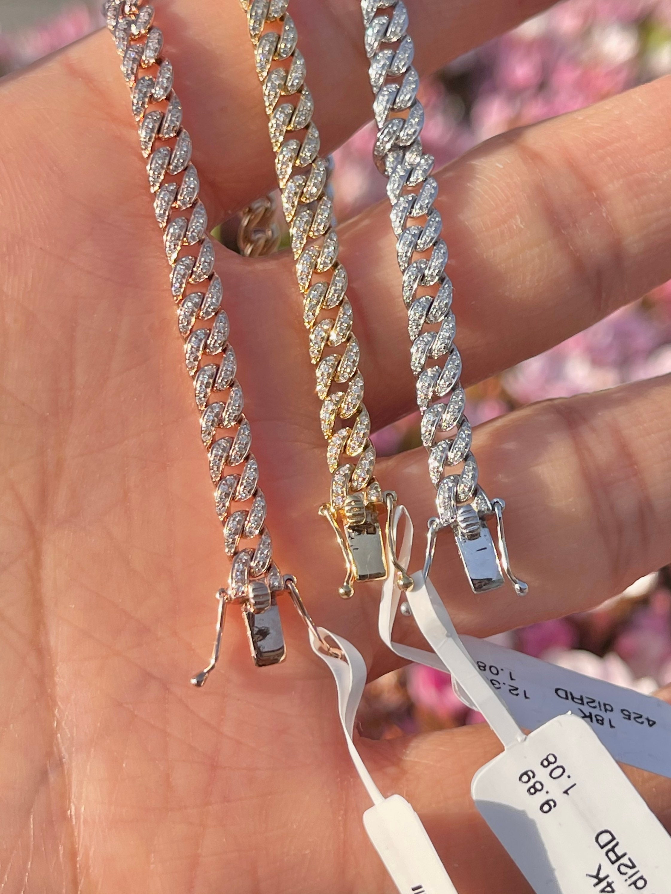 Cuban link bracelet outlet