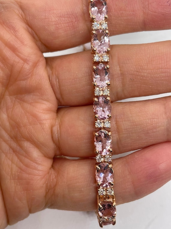 Morganite Bracelet – Essential Elements Wellness LLC