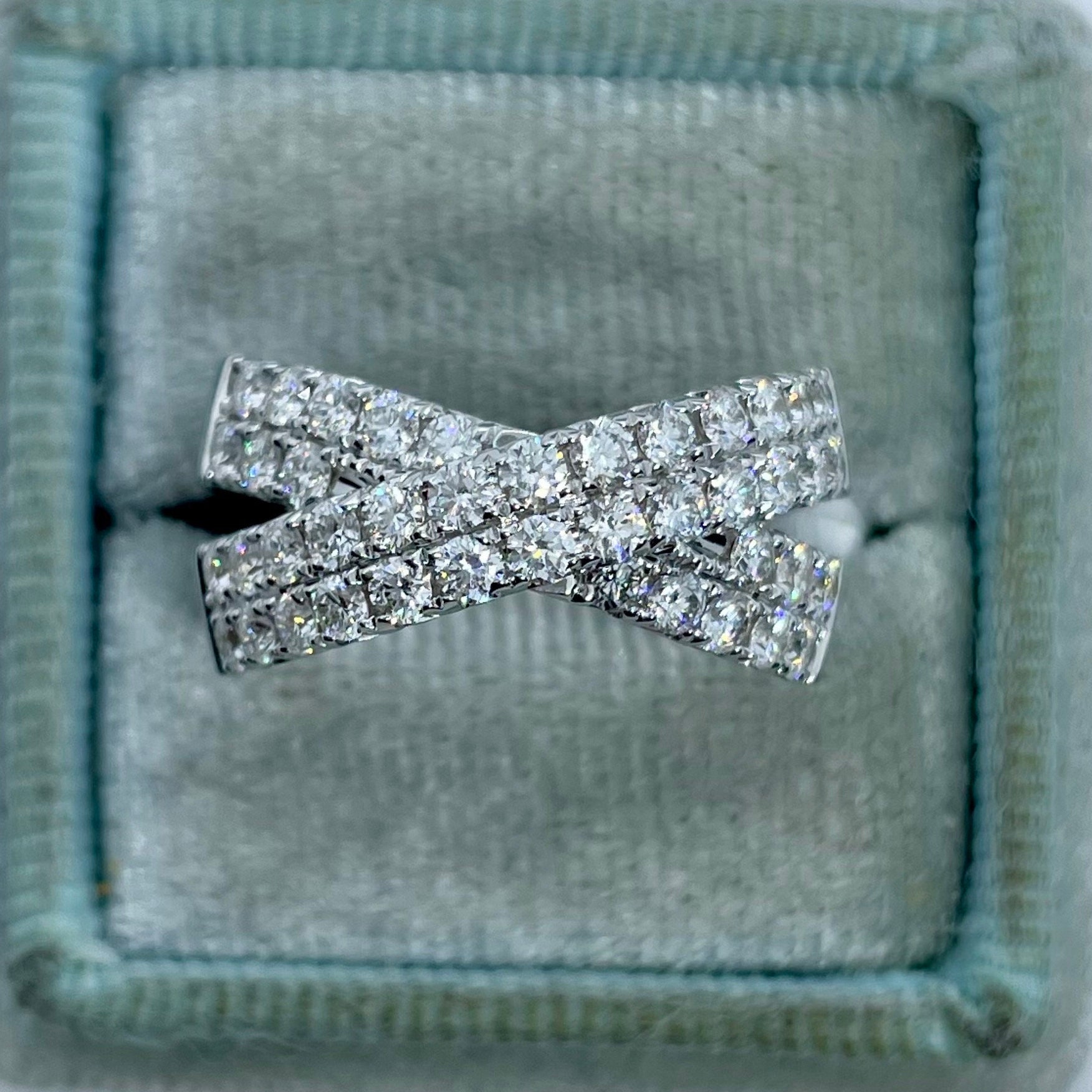 Criss cross diamond ring costco discount