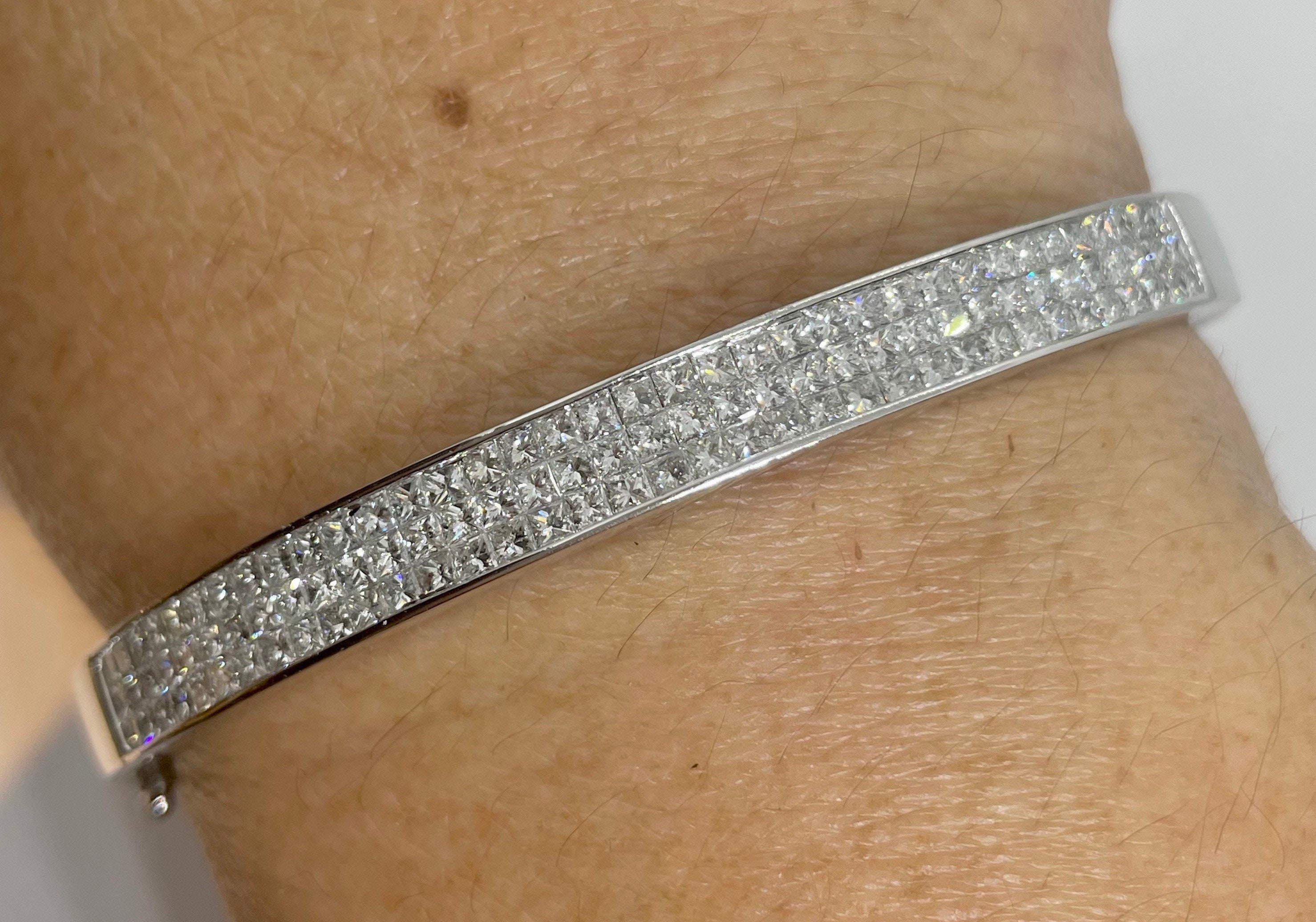 Silver Polish American Diamond Bangles