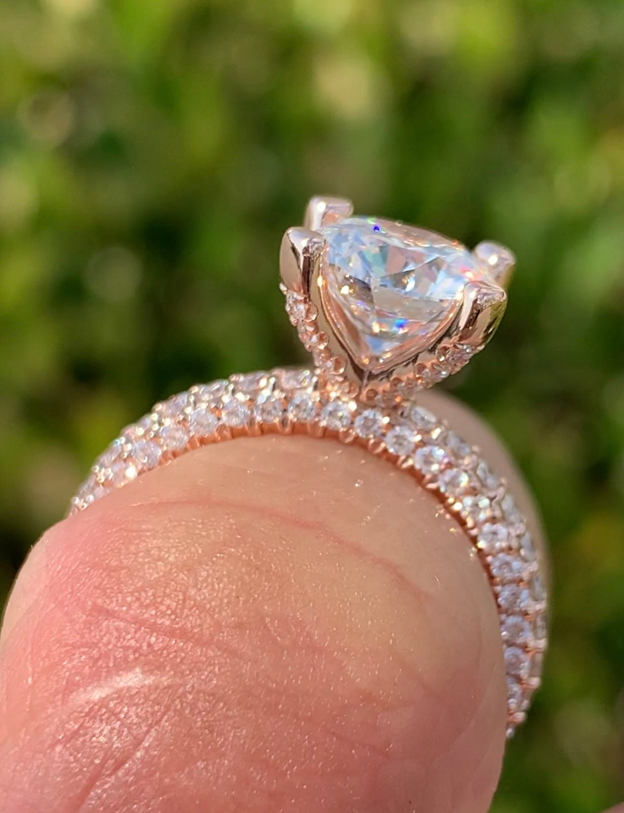Buying moissanite deals on ebay