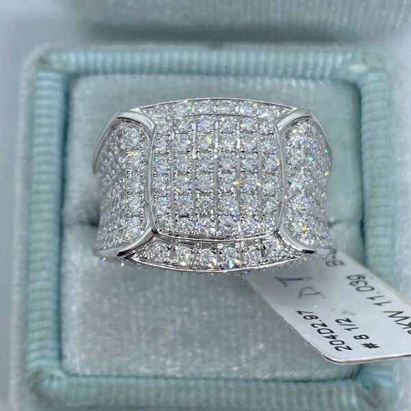 Diamond Pinky Ring Etsy