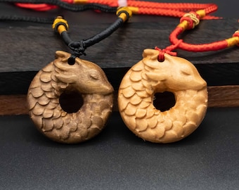 wood pendant,wooden dragon,wooden dragon pendant,Dragon circle,wood carving,carve pendant,carve dragon pendant,carve wooden pendant,