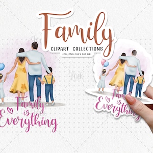 Family clipart, Family illustrations PNG